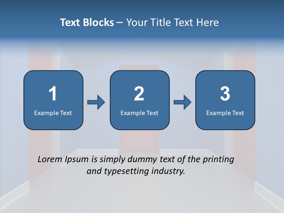 Home Unusual Area PowerPoint Template