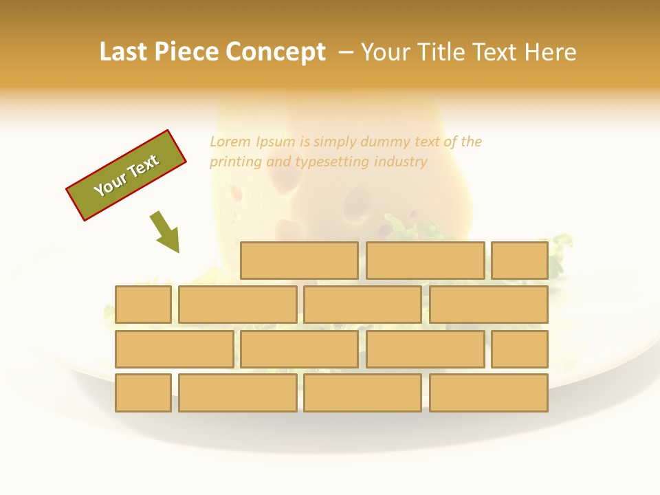 French Dairy Breakfast PowerPoint Template