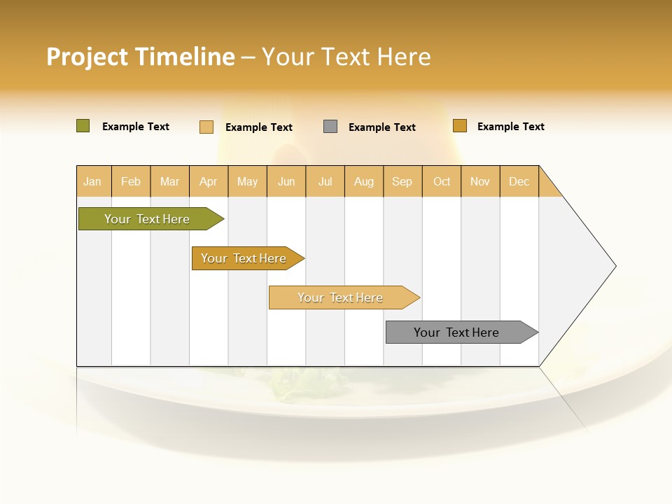 French Dairy Breakfast PowerPoint Template