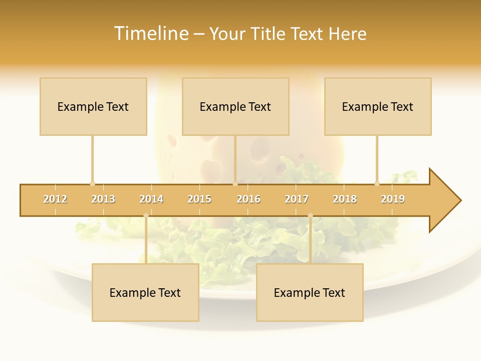 French Dairy Breakfast PowerPoint Template