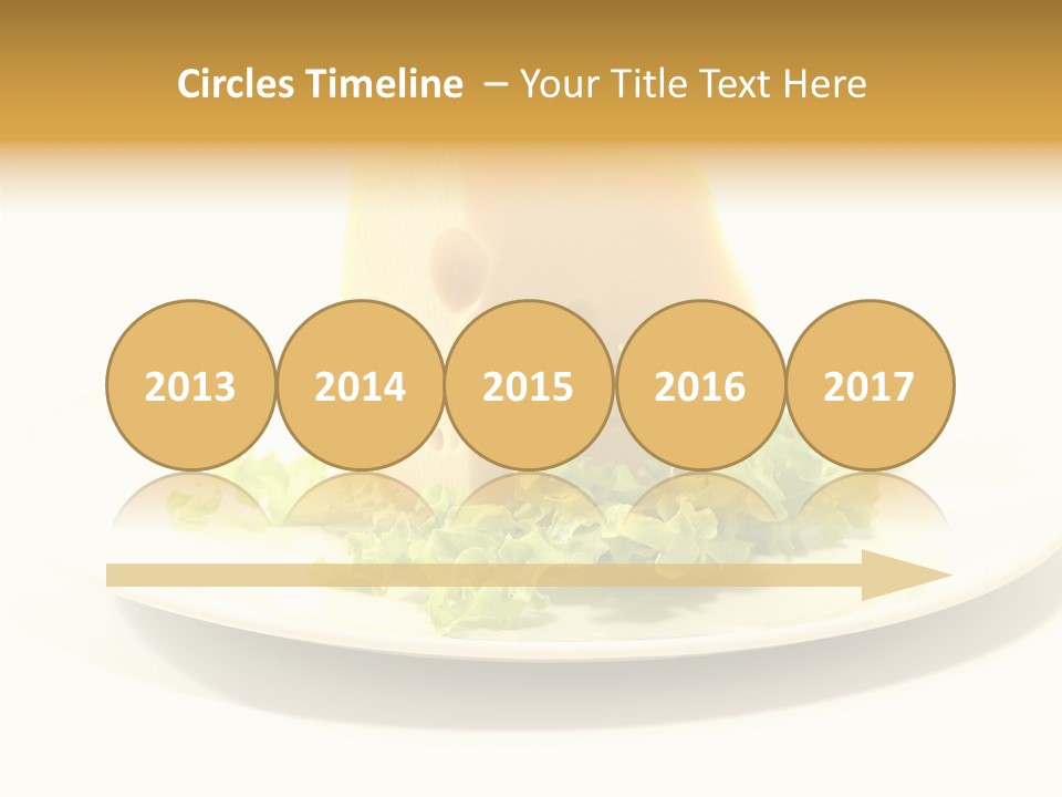 French Dairy Breakfast PowerPoint Template