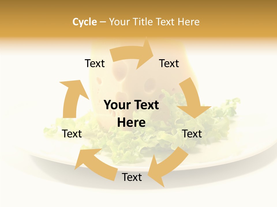 French Dairy Breakfast PowerPoint Template