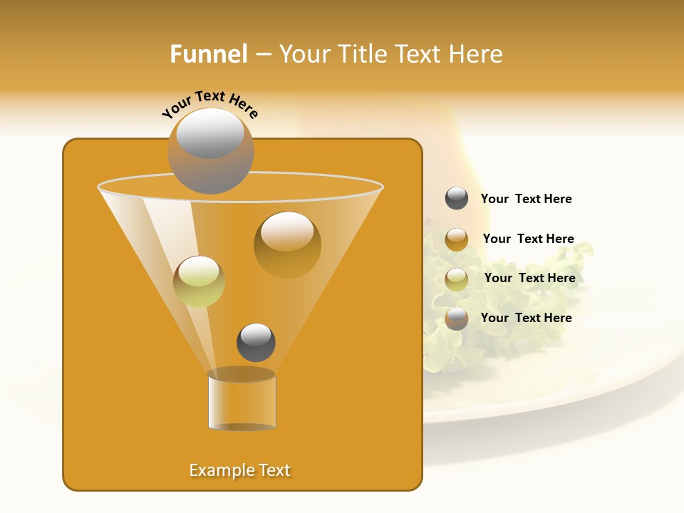 French Dairy Breakfast PowerPoint Template
