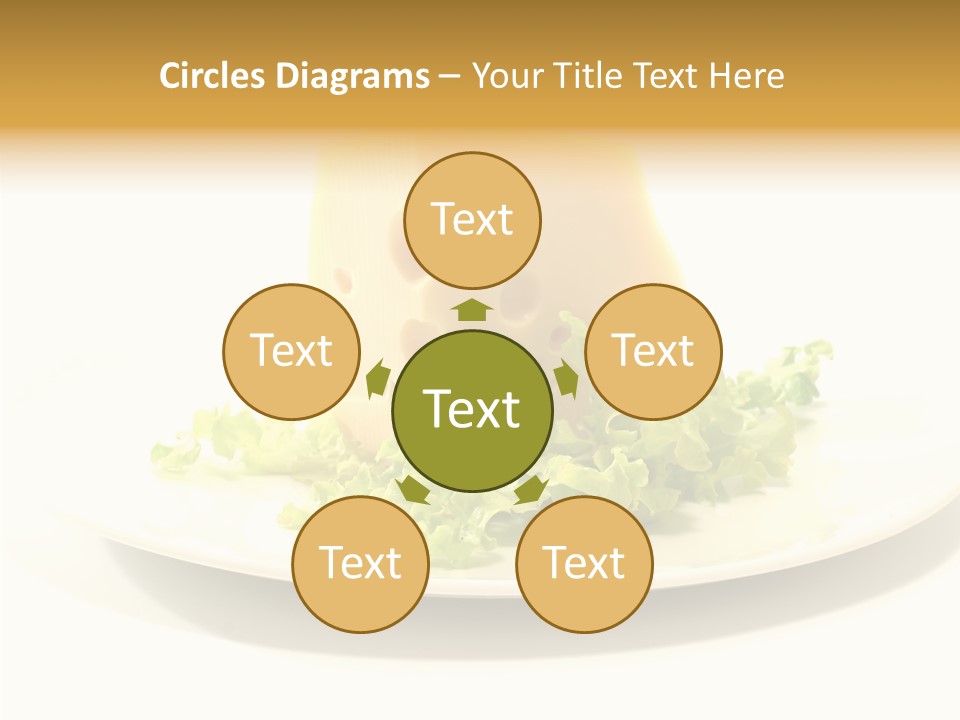 French Dairy Breakfast PowerPoint Template