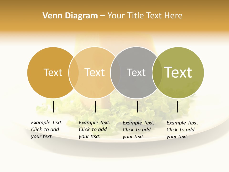 French Dairy Breakfast PowerPoint Template