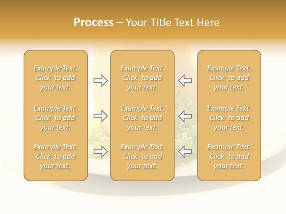 French Dairy Breakfast PowerPoint Template