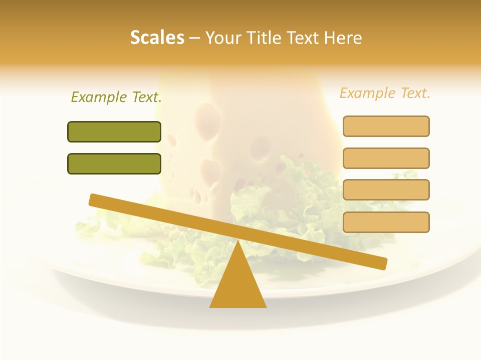 French Dairy Breakfast PowerPoint Template