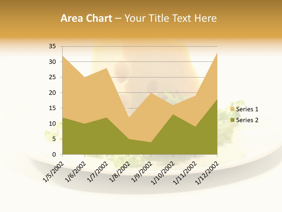 French Dairy Breakfast PowerPoint Template