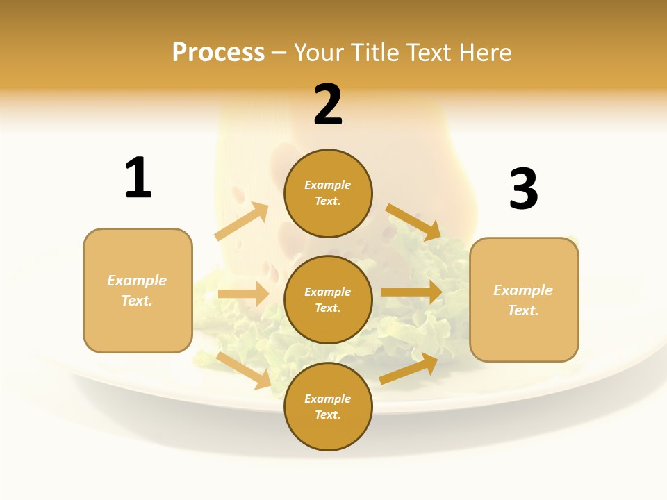 French Dairy Breakfast PowerPoint Template