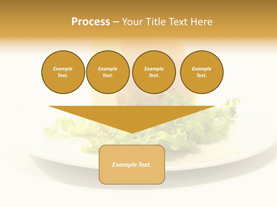 French Dairy Breakfast PowerPoint Template