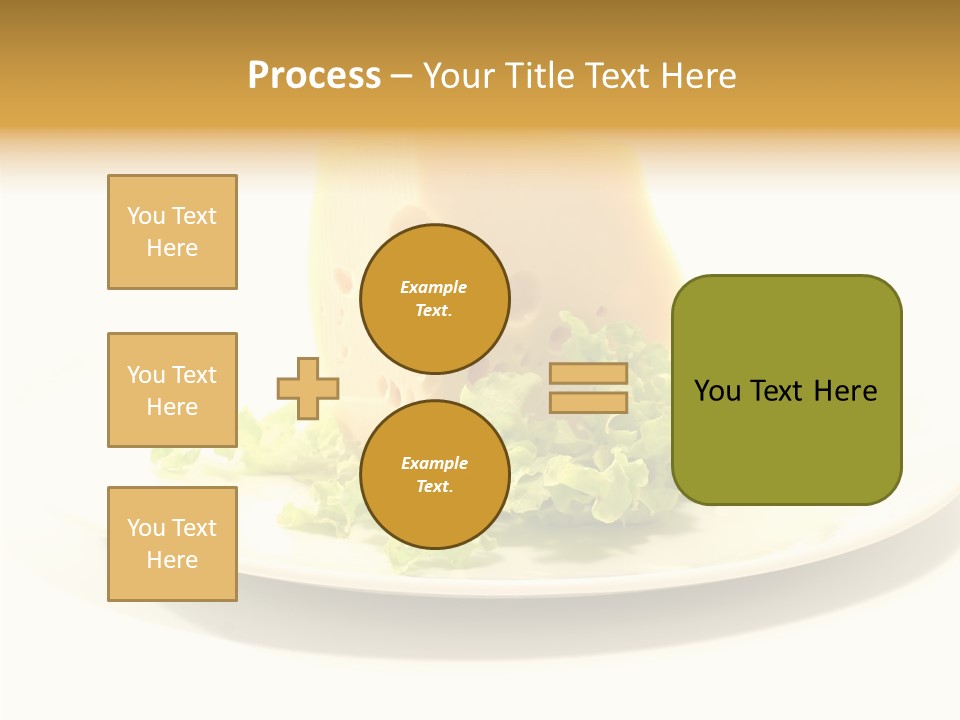 French Dairy Breakfast PowerPoint Template