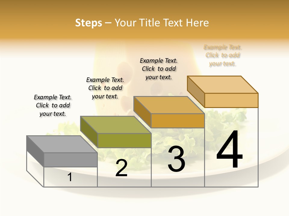 French Dairy Breakfast PowerPoint Template