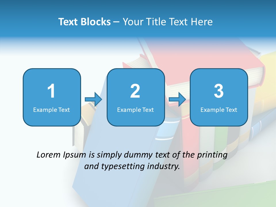 Document Text Graduation PowerPoint Template