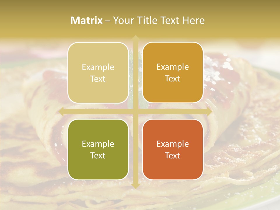 Culinary Tasty Calorie PowerPoint Template