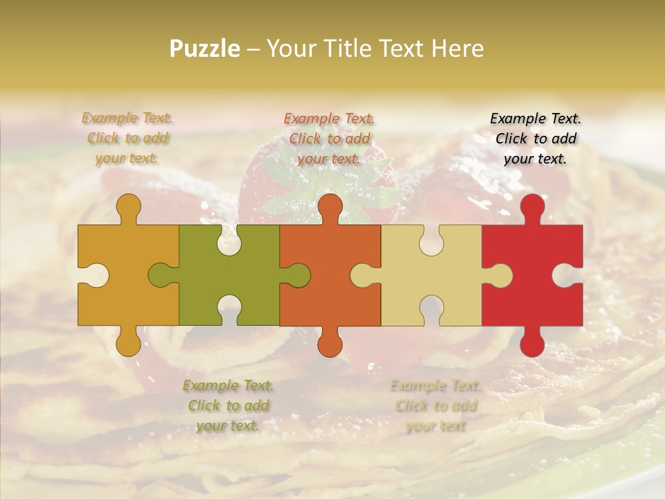 Culinary Tasty Calorie PowerPoint Template