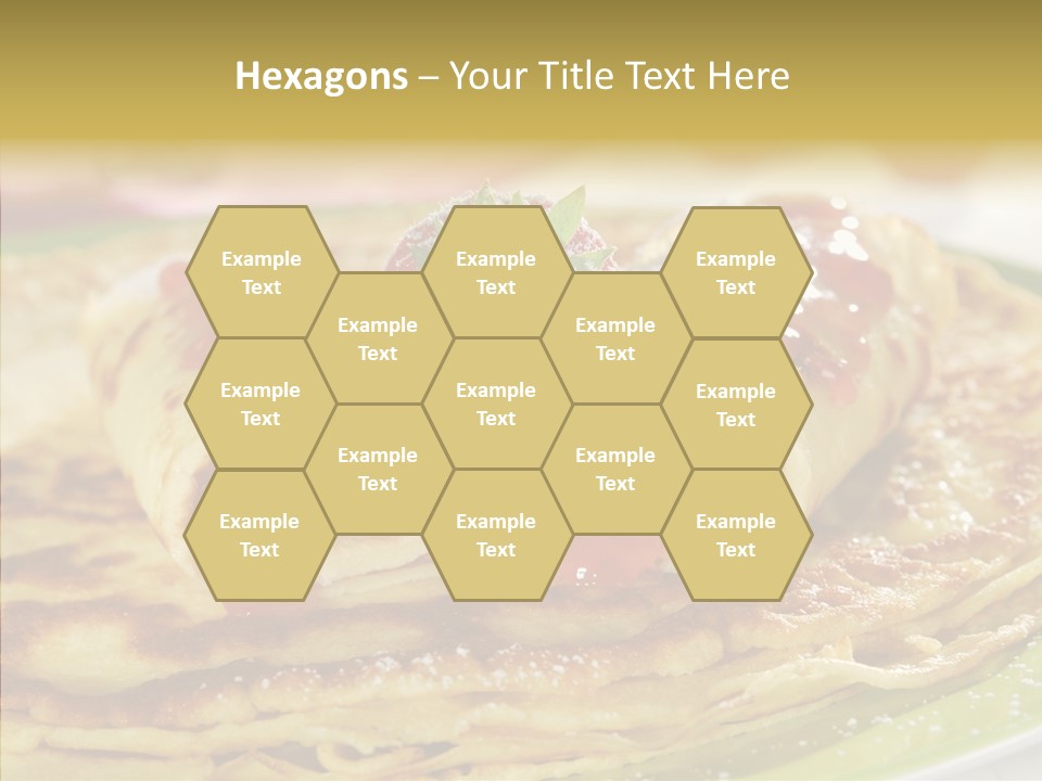 Culinary Tasty Calorie PowerPoint Template