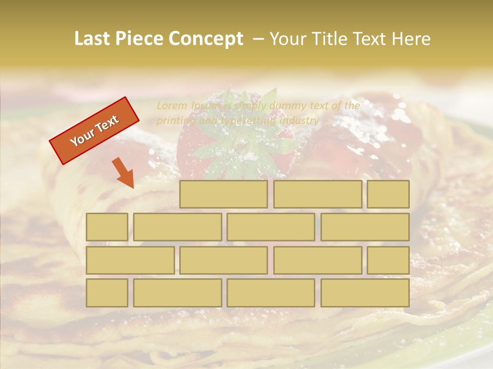 Culinary Tasty Calorie PowerPoint Template