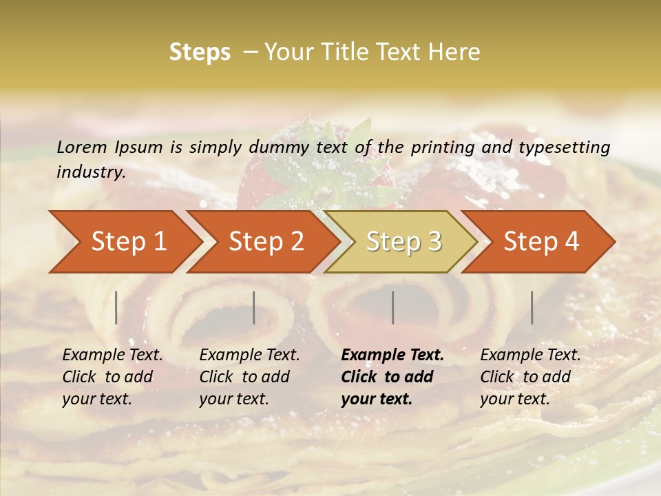 Culinary Tasty Calorie PowerPoint Template