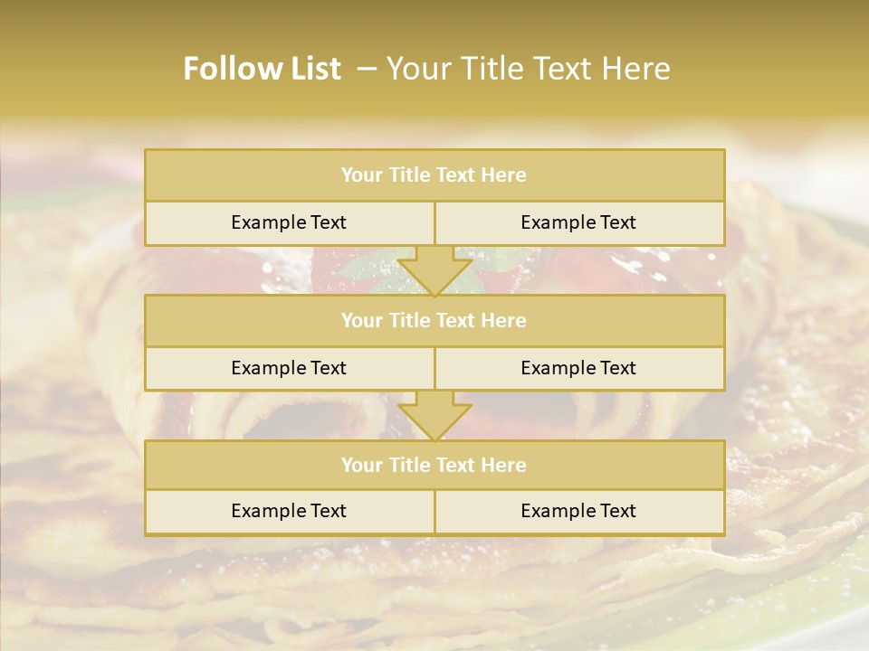 Culinary Tasty Calorie PowerPoint Template