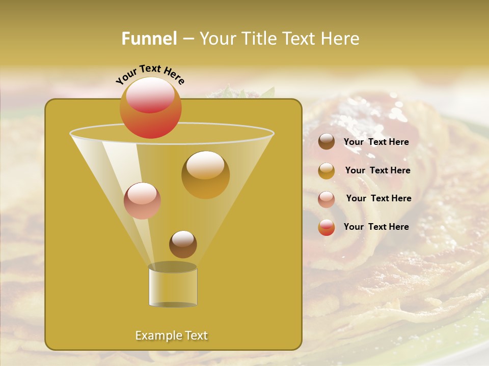 Culinary Tasty Calorie PowerPoint Template
