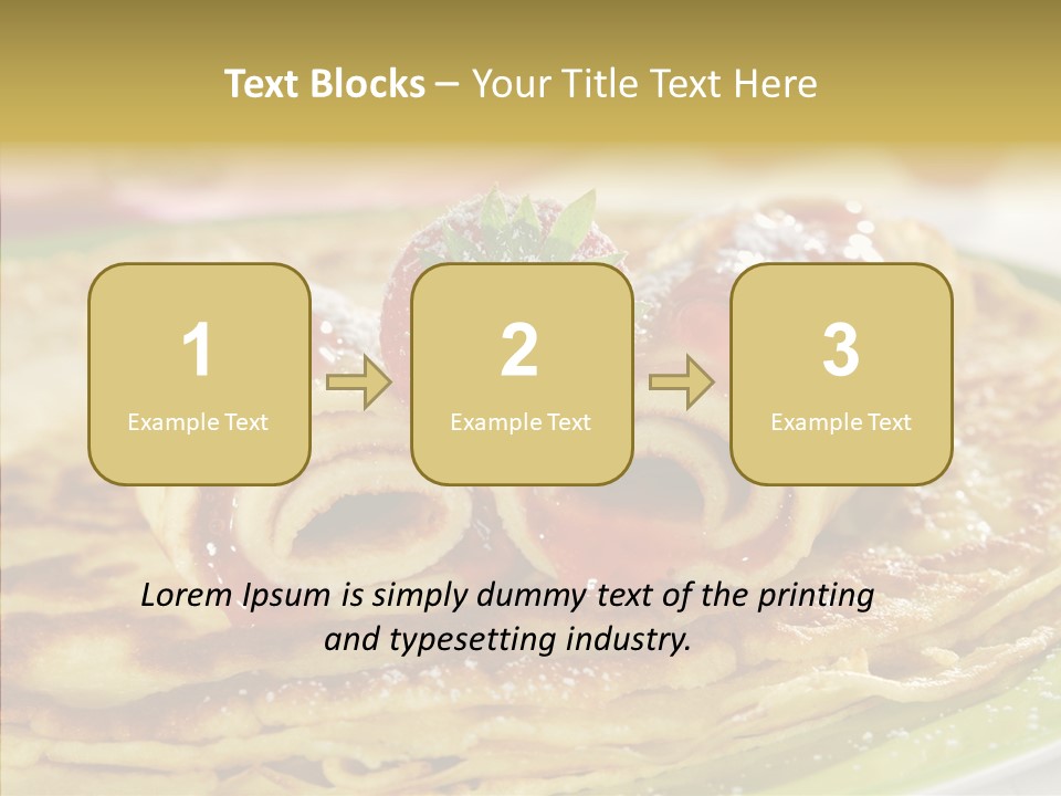 Culinary Tasty Calorie PowerPoint Template