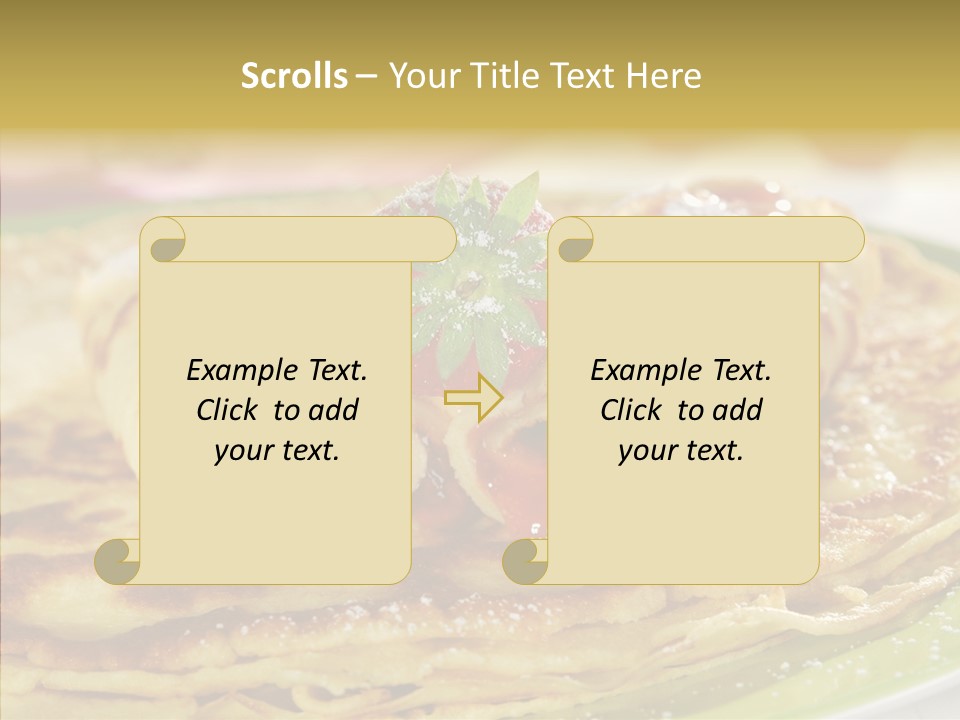 Culinary Tasty Calorie PowerPoint Template