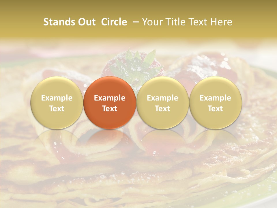 Culinary Tasty Calorie PowerPoint Template