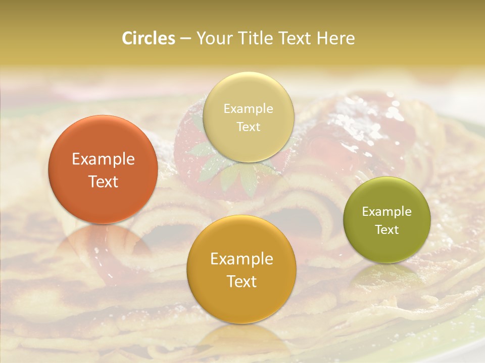 Culinary Tasty Calorie PowerPoint Template