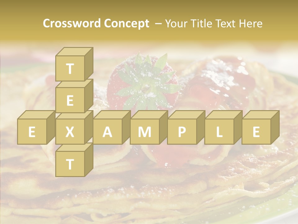 Culinary Tasty Calorie PowerPoint Template