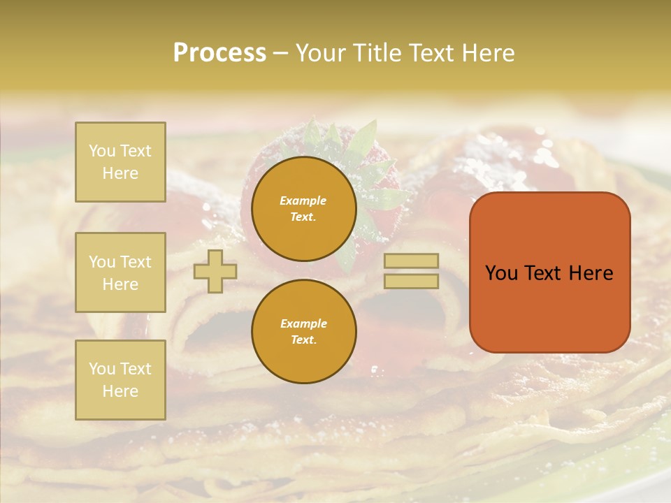 Culinary Tasty Calorie PowerPoint Template