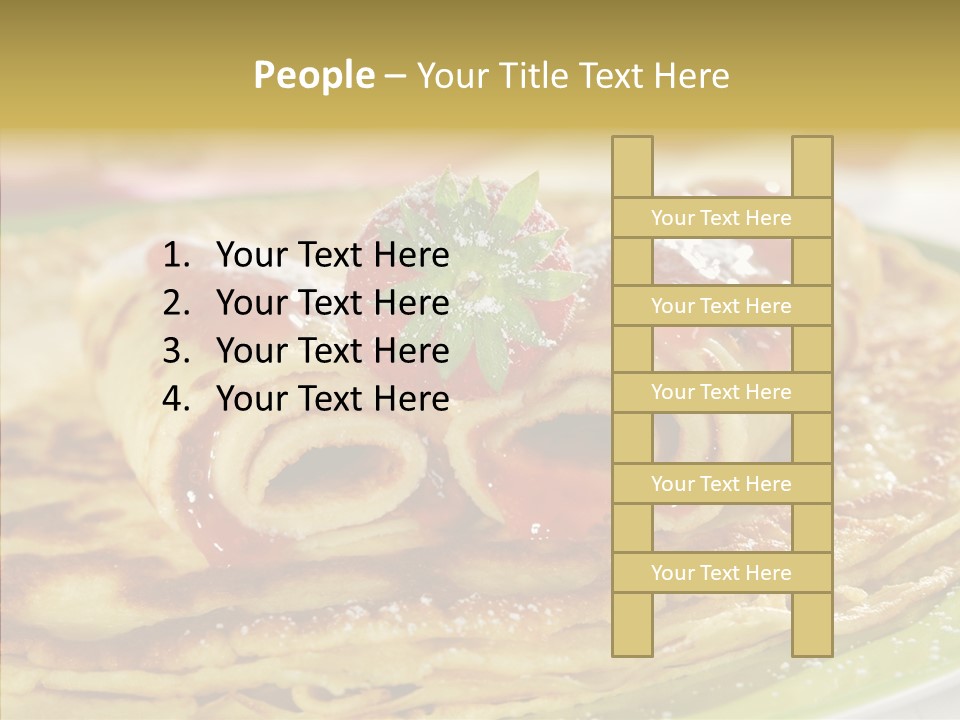 Culinary Tasty Calorie PowerPoint Template