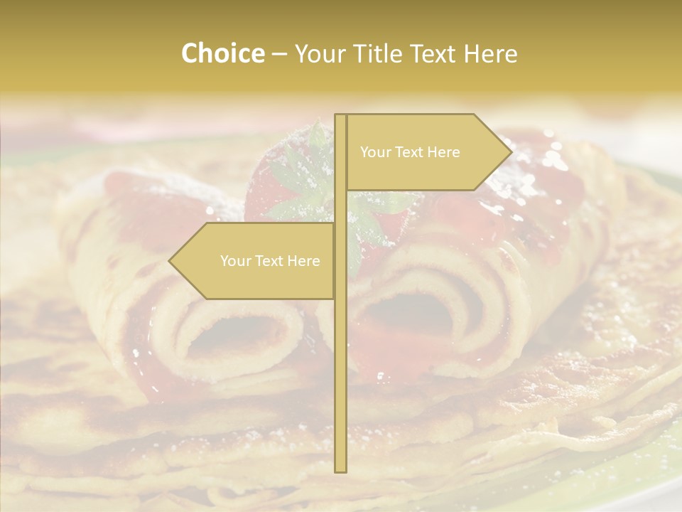 Culinary Tasty Calorie PowerPoint Template
