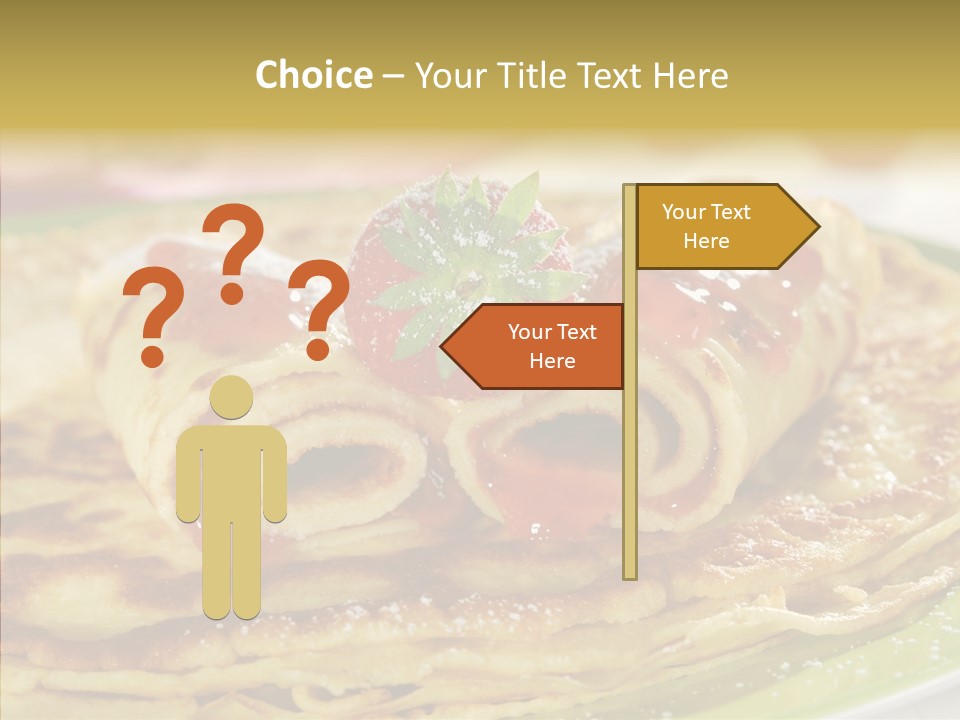 Culinary Tasty Calorie PowerPoint Template