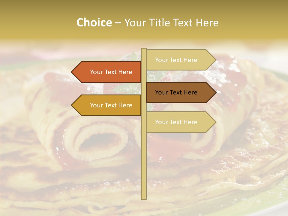 Culinary Tasty Calorie PowerPoint Template
