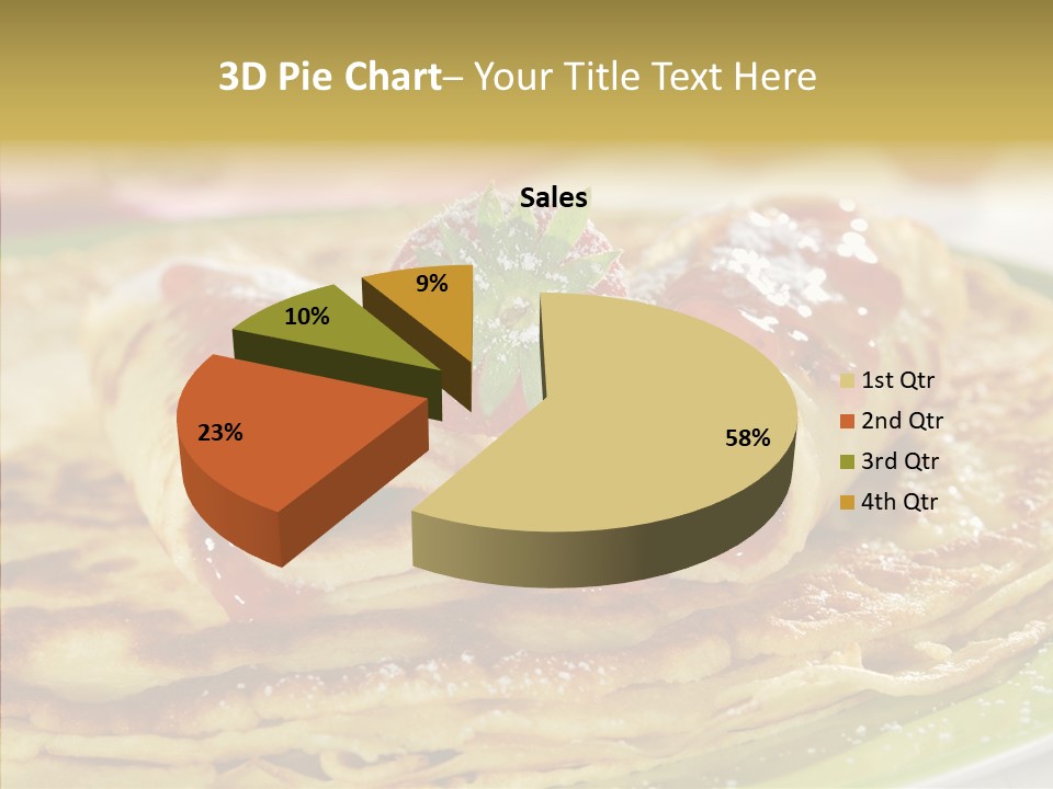 Culinary Tasty Calorie PowerPoint Template