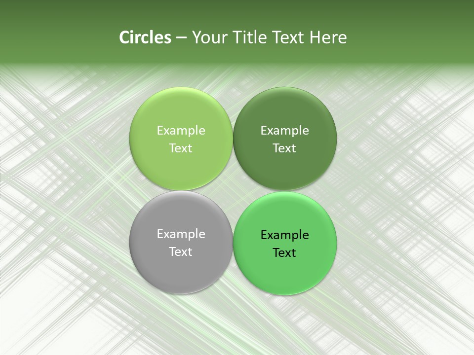 Tracing Abstract Play PowerPoint Template