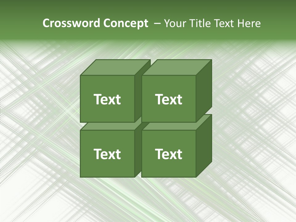 Tracing Abstract Play PowerPoint Template