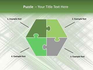 Tracing Abstract Play PowerPoint Template