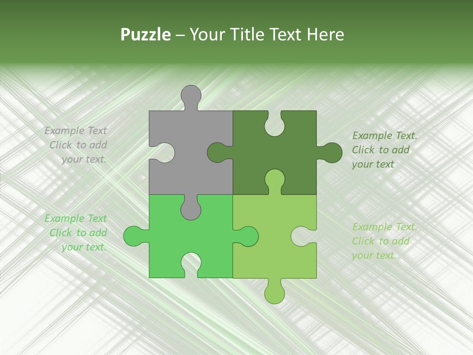 Tracing Abstract Play PowerPoint Template