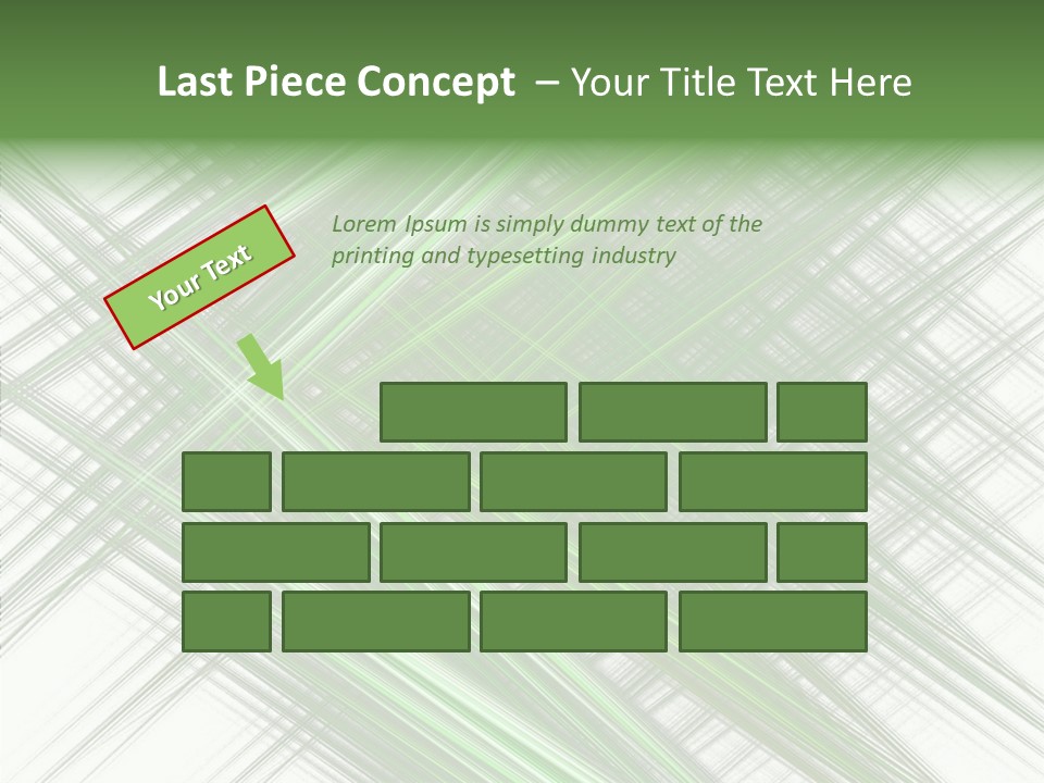Tracing Abstract Play PowerPoint Template
