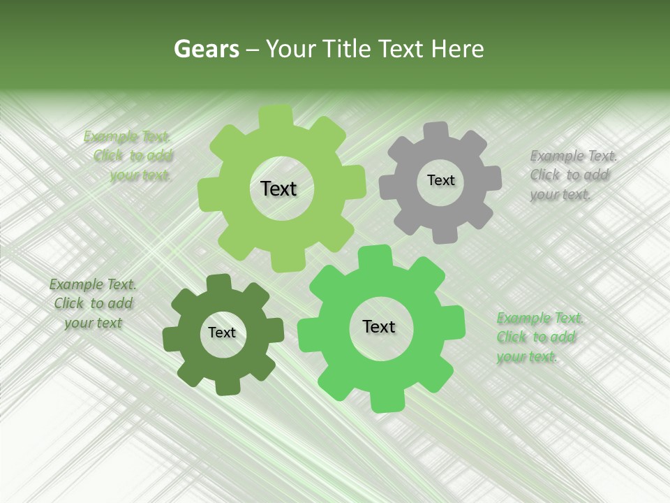 Tracing Abstract Play PowerPoint Template