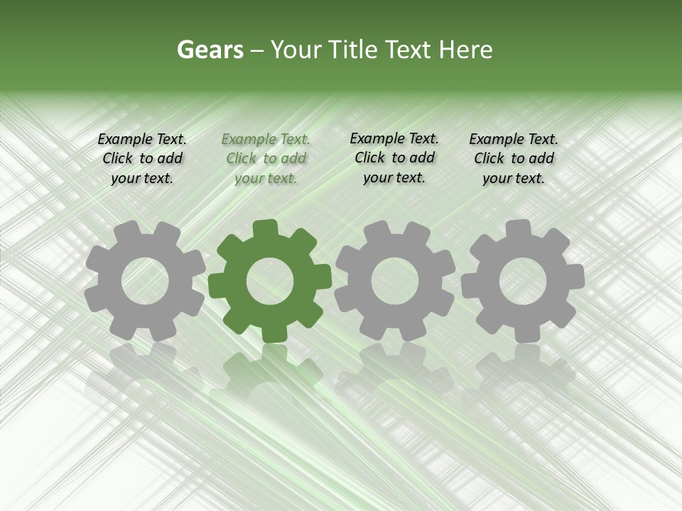 Tracing Abstract Play PowerPoint Template