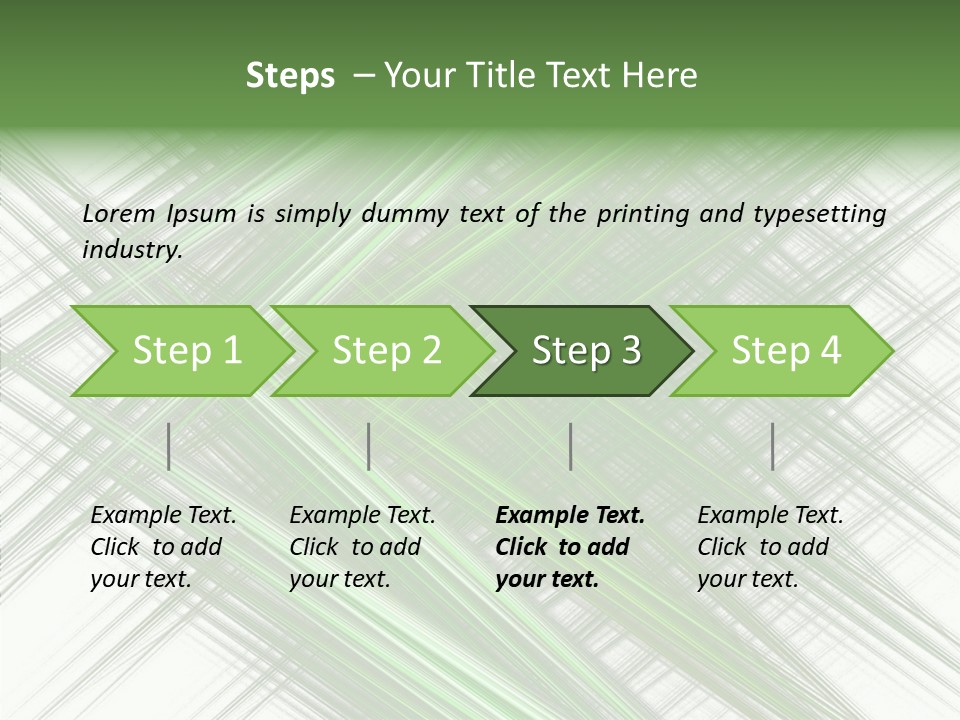 Tracing Abstract Play PowerPoint Template