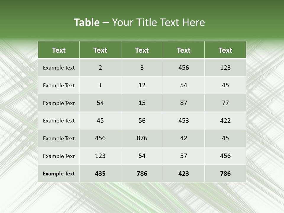 Tracing Abstract Play PowerPoint Template