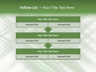 Tracing Abstract Play PowerPoint Template