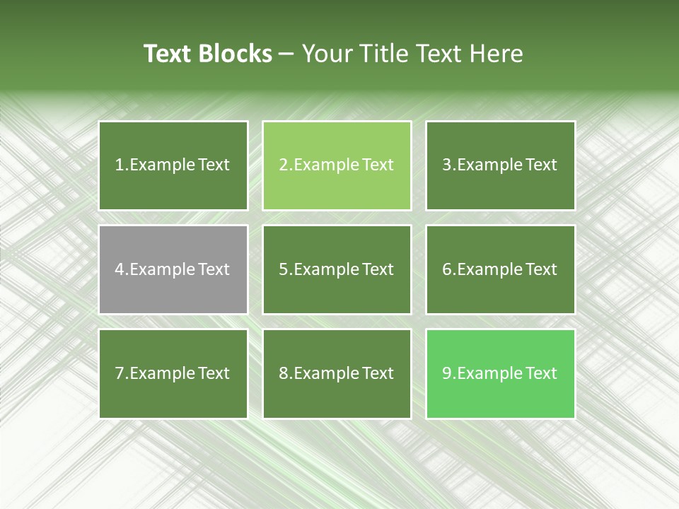 Tracing Abstract Play PowerPoint Template
