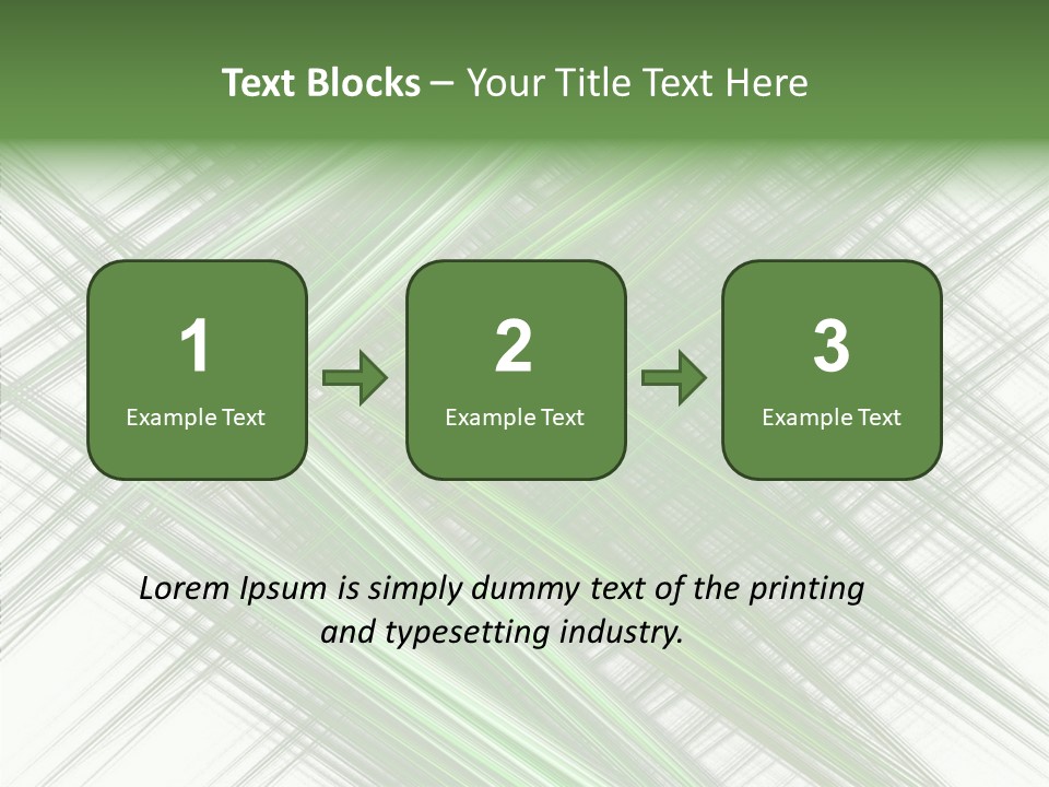 Tracing Abstract Play PowerPoint Template