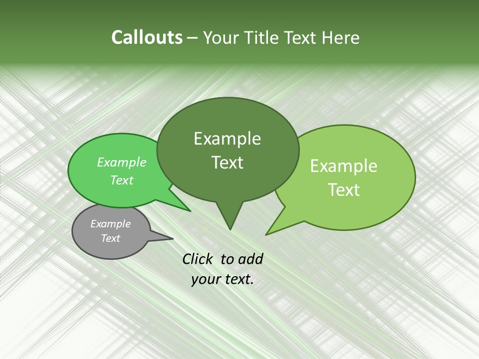 Tracing Abstract Play PowerPoint Template