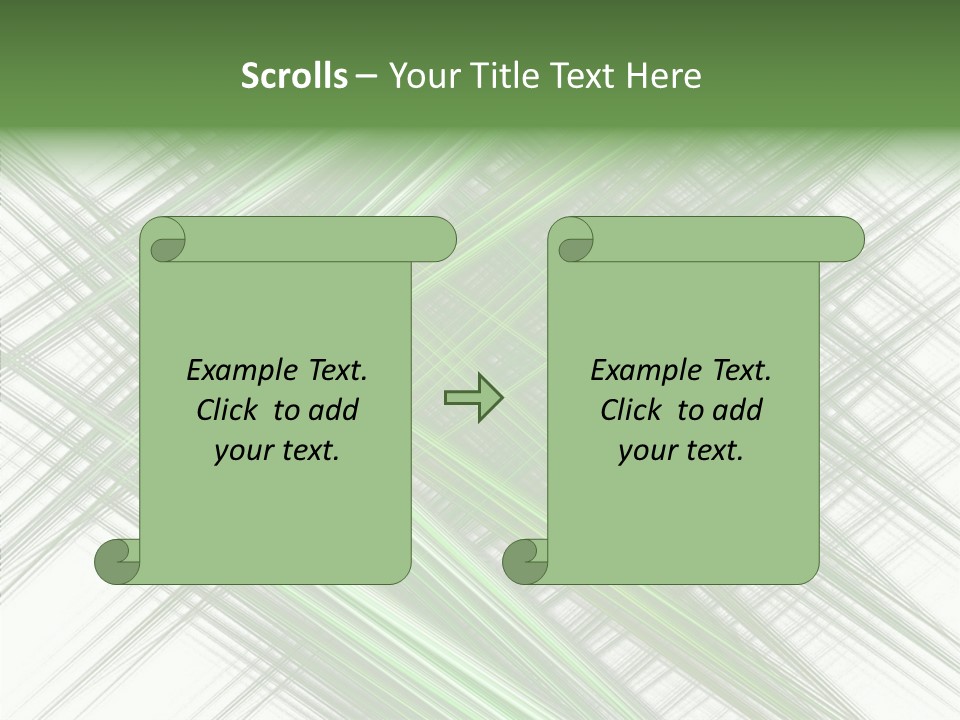Tracing Abstract Play PowerPoint Template