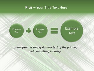 Tracing Abstract Play PowerPoint Template